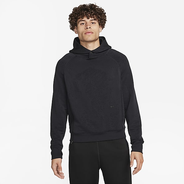 Black nike therma hoodie new arrivals